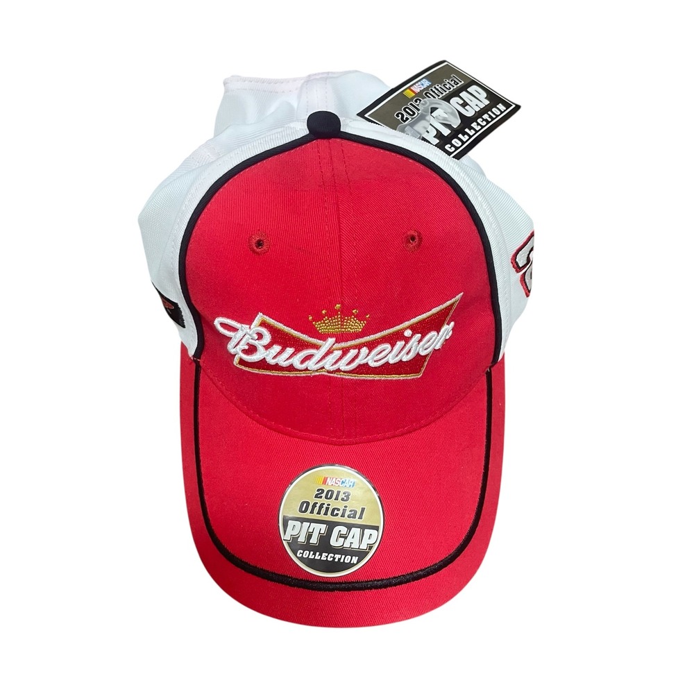 NASCAR 2013 Budweiser Kevin Harvick 29 RCR Pit Cap Hat Red White